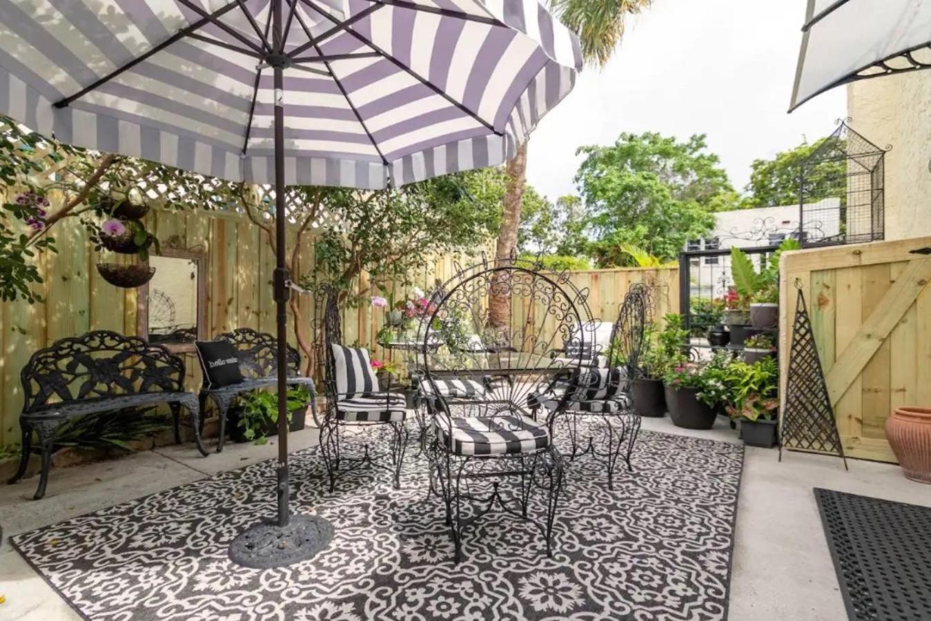 Tropical Designer House In Heart Of Antique Row Wpb Villa เวสต์ปาล์มบีช ภายนอก รูปภาพ